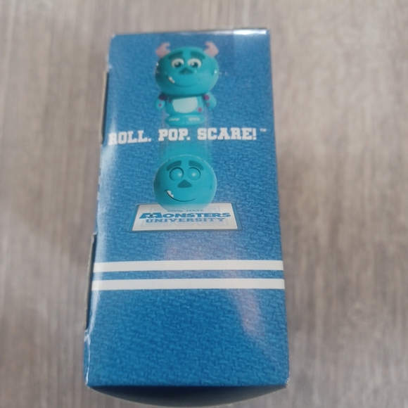 Monsters University Sulley Roll-A-Scare Toy - Blue Collectible New In Box - Picture 4 of 4